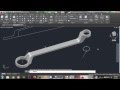 AutoCAD 3D, How To Draw Spanner In AutCAD, Basic Training