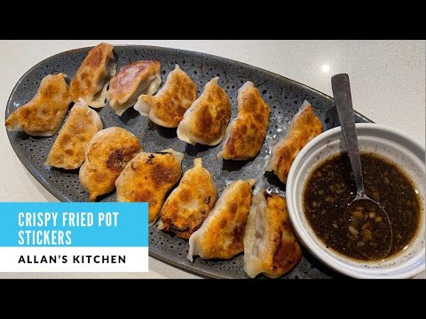 Crispy Pot Stickers (Guo Tie) 锅贴 with Lamb and Onion