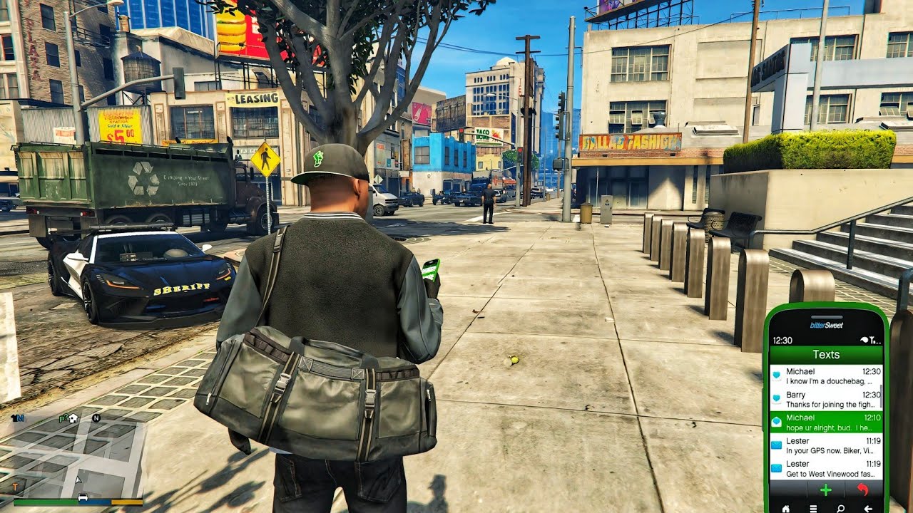 Franklin Came Acting Innocent… to Steal a Police Super Car 