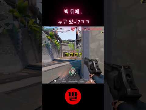 벽 뒤에 있던 누군가가 먼저 사망💀