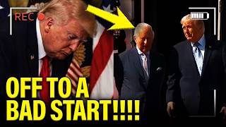 Trump PANICS as King Charles Visit has VERY BAD START!!!