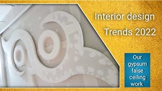 Gypsum false ceiling design | Interior design trends 2022