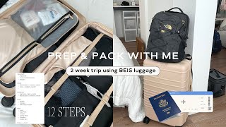 PACK WITH ME for 2 weeks in EUROPE