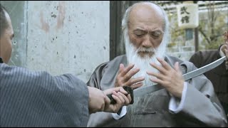 [กังฟู] นักรบญี่ปุ่นยั่วยุชายชราผมขาวและดาบของเขาหักด้วยฝ่ามือ ⚔️丨 Kungfu丨Action丨TAICHI丨ละครจีน
