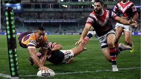 NRL Highlights: Sydney Roosters v Brisbane Broncos - Round 24