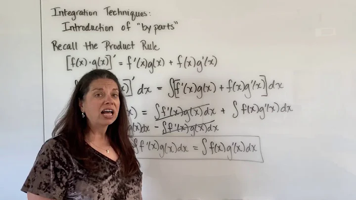 Integration Techniques: Introduction to Integration by Parts (Dr. April Ström)