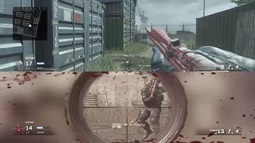 MWR - Sniping 1v1 split screen
