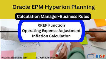 Business Rules | Understand XREF Function | Operating Expense Adjustment | Inflation Calculation