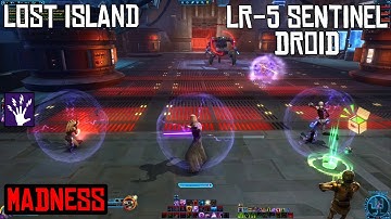 SWTOR DPS Madness Sorcerer | Master Difficulty | Lost Island - LR-5 Sentinel Droid