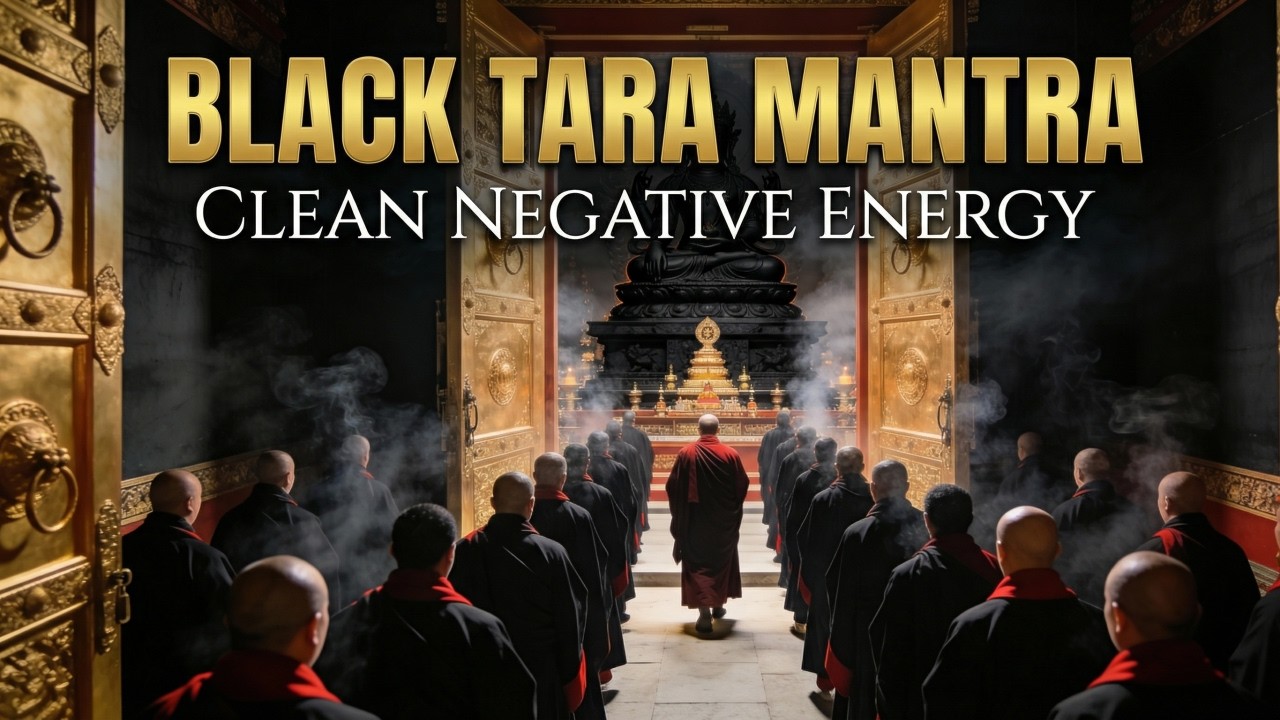 Black Tara Mantra — Protection, Fear Removal & Obstacle Cutting | Buddhist Monk Chant