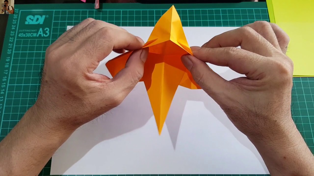Origami Toy Warship (Yuri Shumakov) - YouTube