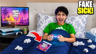 Kid FAKES Being SICK To Skip School and Play GTA 6..