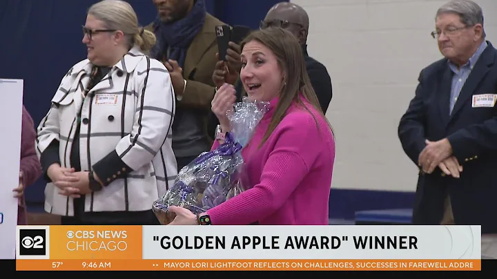 Golden Apple Award winner Rachel Wederits