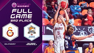 3RD PLACE: Galatasaray v CBK Mersin Yenisehir Bld | Full Basketball Game | EuroCup Women 2021-22