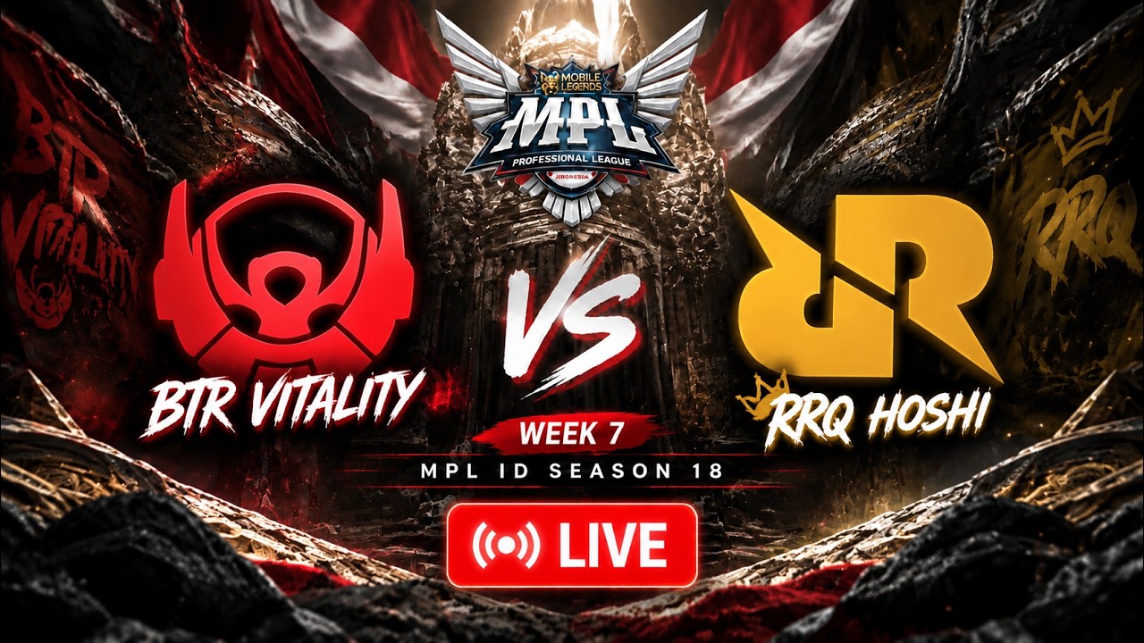 RRQ VS BTR . UDAH BANGKIT BELOM NEH? #mlbbcreatorid MPL