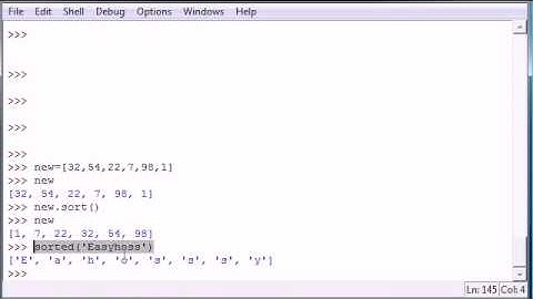 Python Programming Tutorial   16   Sort and Tuples video x flv