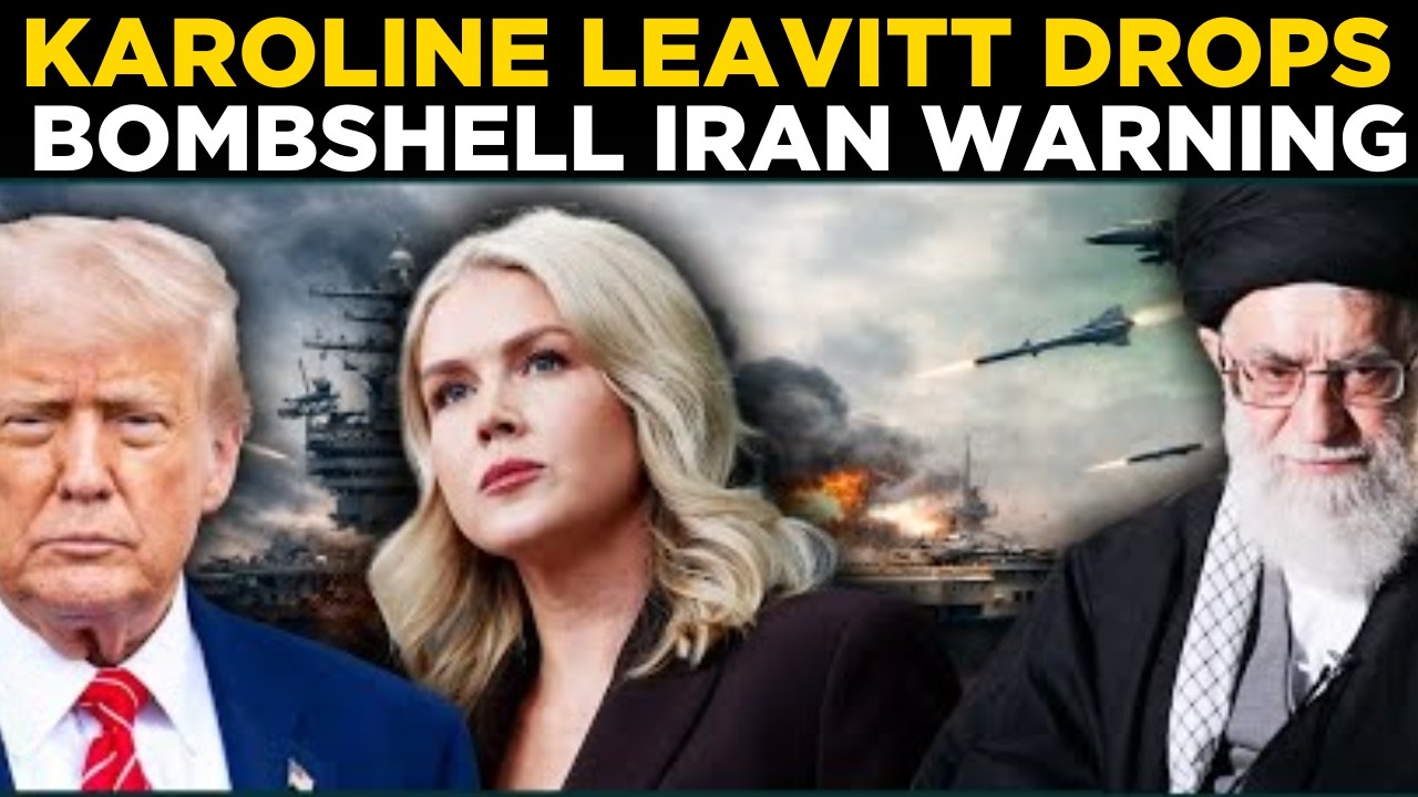 Karoline Leavitt Live | US Military Ready for Possible Iran Strike? Leavitt’s Big Statement | Trump