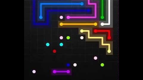 flow game facebook - jumbo pack level 125 Connect the dots