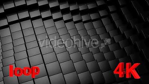 Cubes Formed A Wave | Motion Graphics - Videohive template