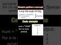 Looping or iterating through strings #coding #python #pythonprogramming #pythonstrings #pythonloops