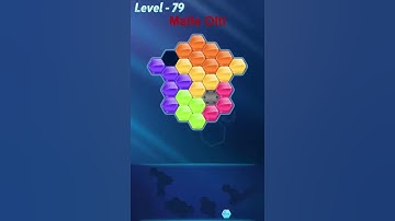 BLOCK! Hexa Puzzle! Regular A Level 79 (Basic) - Lösung Solution Walkthrough