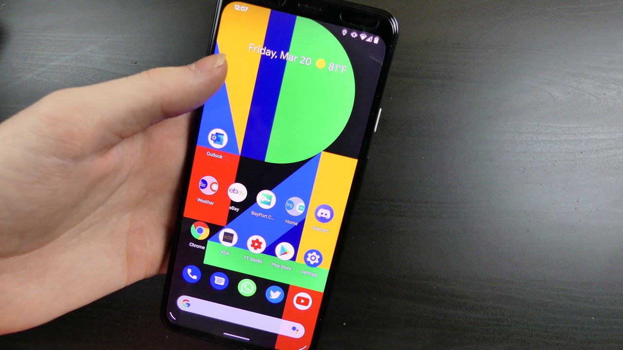 Android 11 Developer Preview 2 - Pixel 4 XL - YouTube