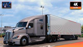 Kenworth T680 + Cummins X15 | Alexandria - Lufkin | ATS 1.60 4K Gameplay + Wheel Cam