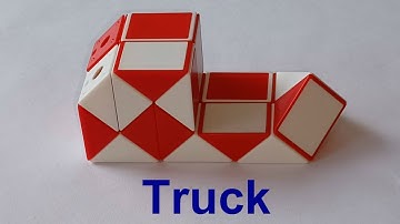 Make a Truck with Snake Cube