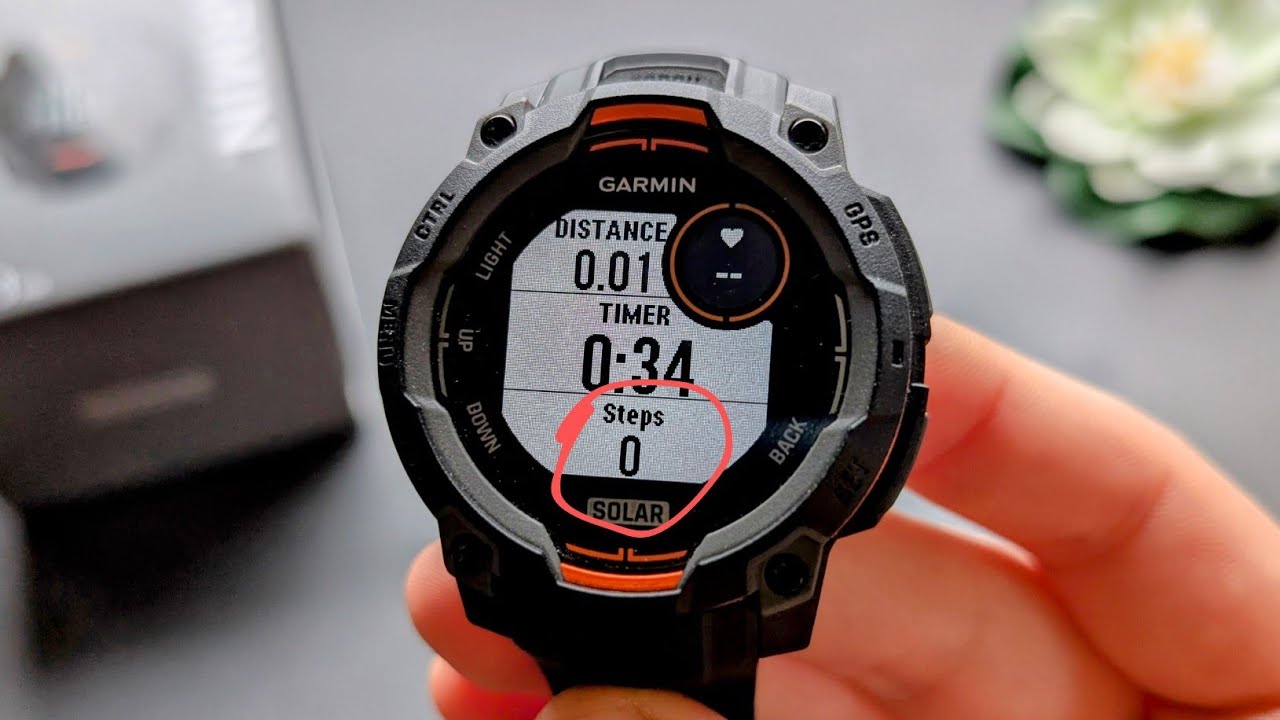 How to Add StepCounter Data Field in Walking Exercise in Garmin ...