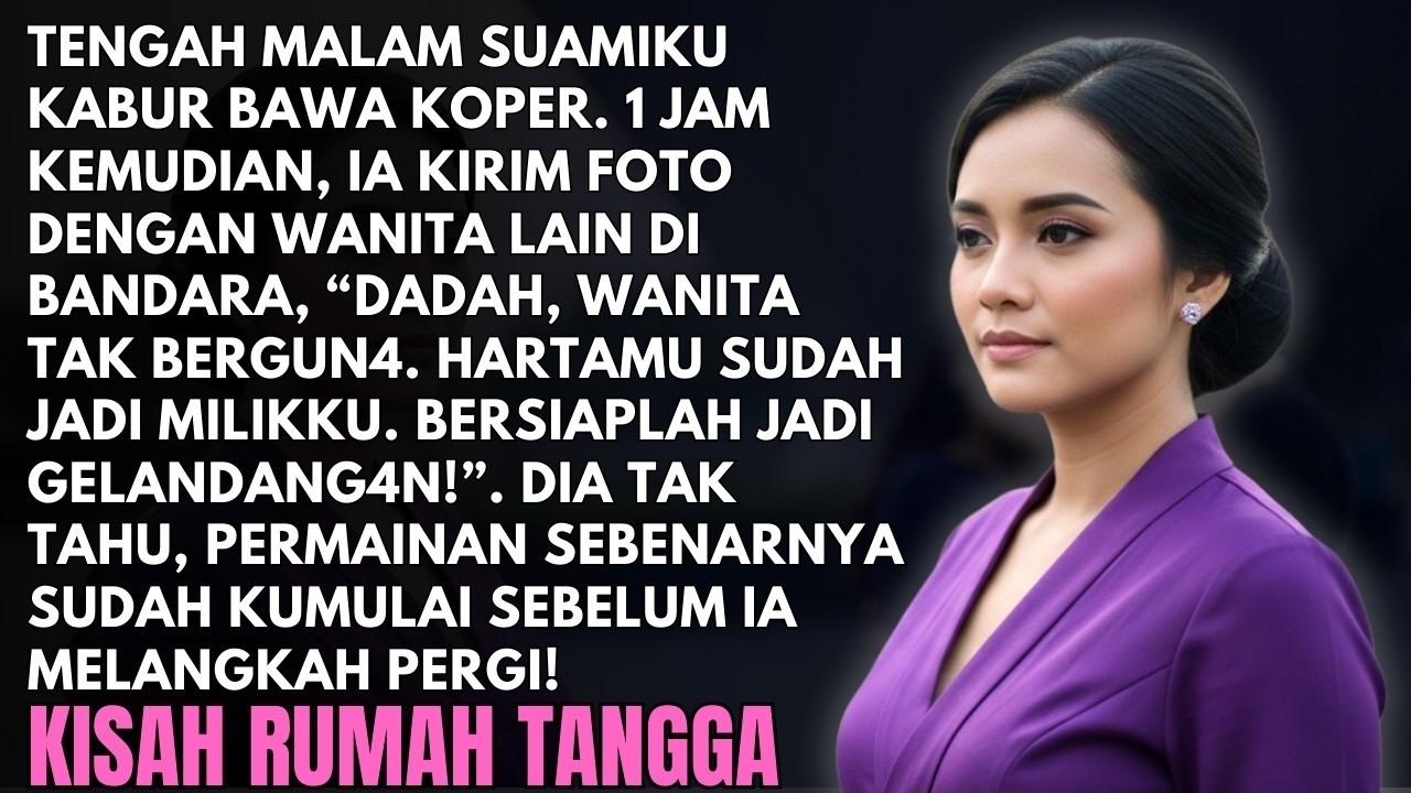 SUAMI KABUR BAWA PELAK0R & HARTAKU, DIA GAK TAHU SEMUA UANGNYA SUDAH KUUBAH JADI KERTAS S4MPAH!