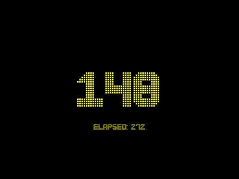 420 seconds countdown timer with full zero second