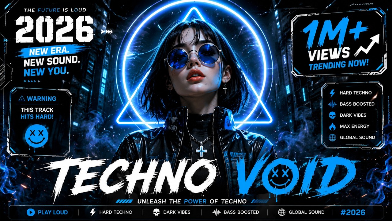 1 Hour Hard Techno Mix 2026 | Dark Industrial Warehouse Rave