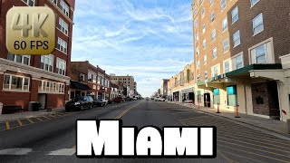 Driving Around Small Town Miami, Oklahoma in 4k Video