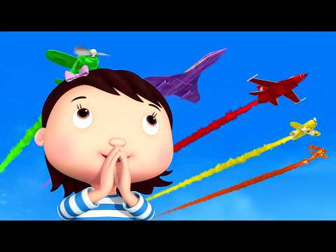 Les Avions Colorés et Encore Plus de Comptines pour Bébés | Little Baby Bum en Français