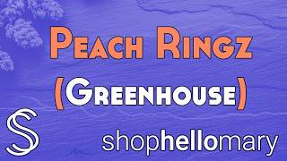"Peach Ringz" (Greenhouse) from ShopHelloMary | SmallzSmokez THCA Review