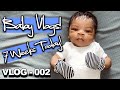 DAY IN THE LIFE WITH A NEWBORN | BABY VLOG 002  | DAILY BABY ROUTINE! | DADDY AND BABY VLOG!