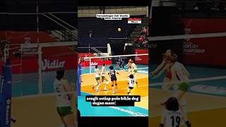 Download Lagu Pertandingan Voli Wanita Bikin Tegang! #shorts #volleyballhighlight MP3