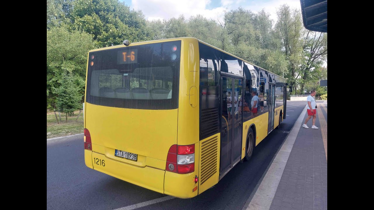 ZTM Katowice (PKM Świerklaniec) @ MAN NL323 Lion's City #1216, Linia T-6