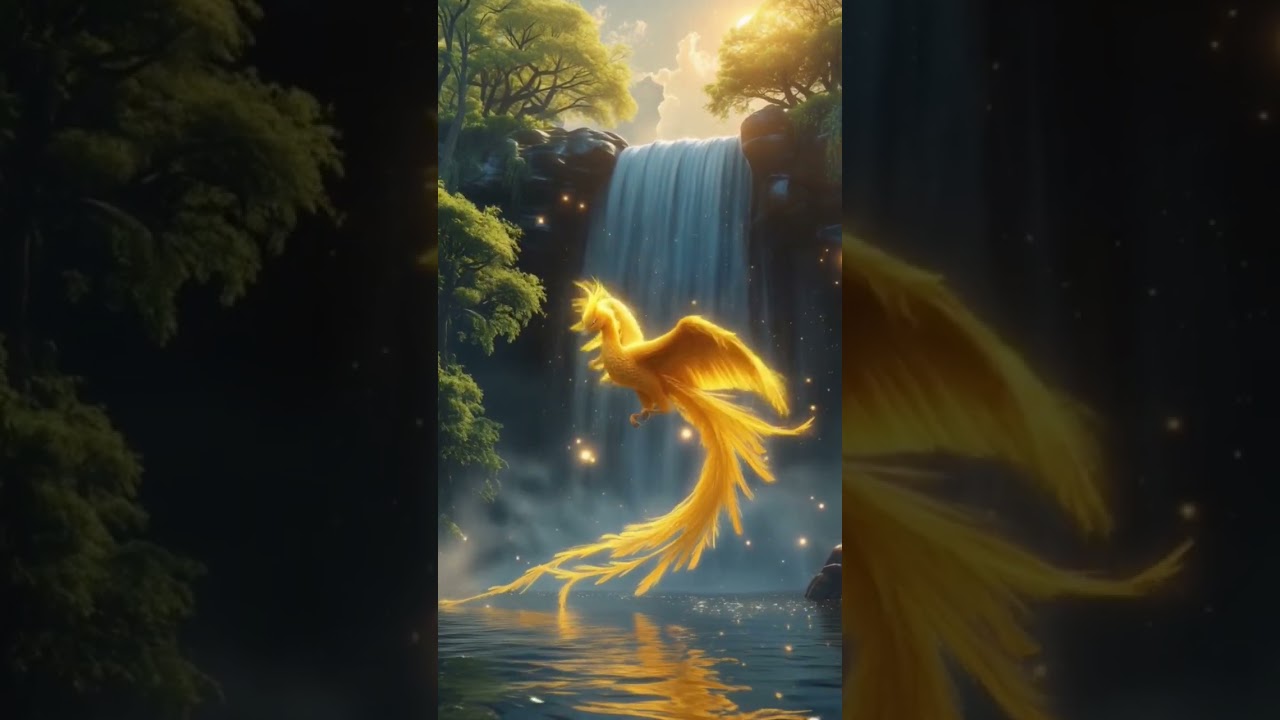 Majestic Phoenix Soars Through Enchanted Skies | Fantasy Short