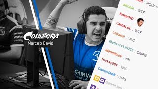 Twitch Reactions - Coldzera jumping 4k awp [w/ chat]