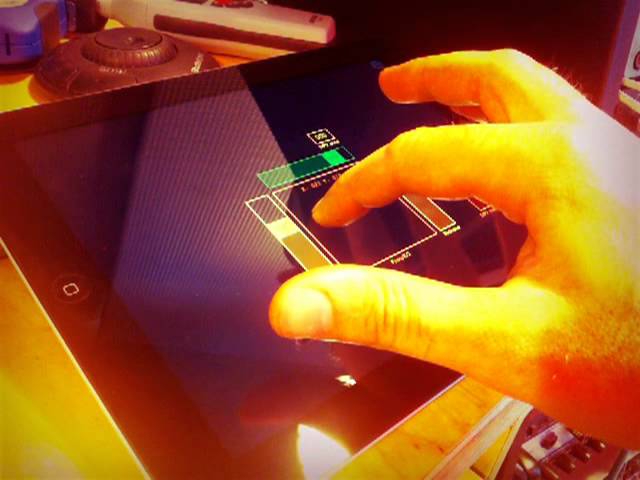 iPad+midi-touch+Nord Modular+Ensoniq DP2
