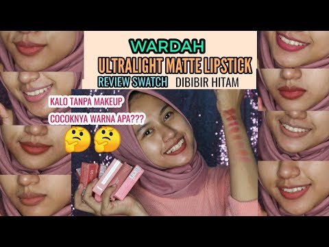 Wardah Colorfit Ultralight Powdery Matte Lipstick Review & Swatch Lengkap | SHE&CAT. 