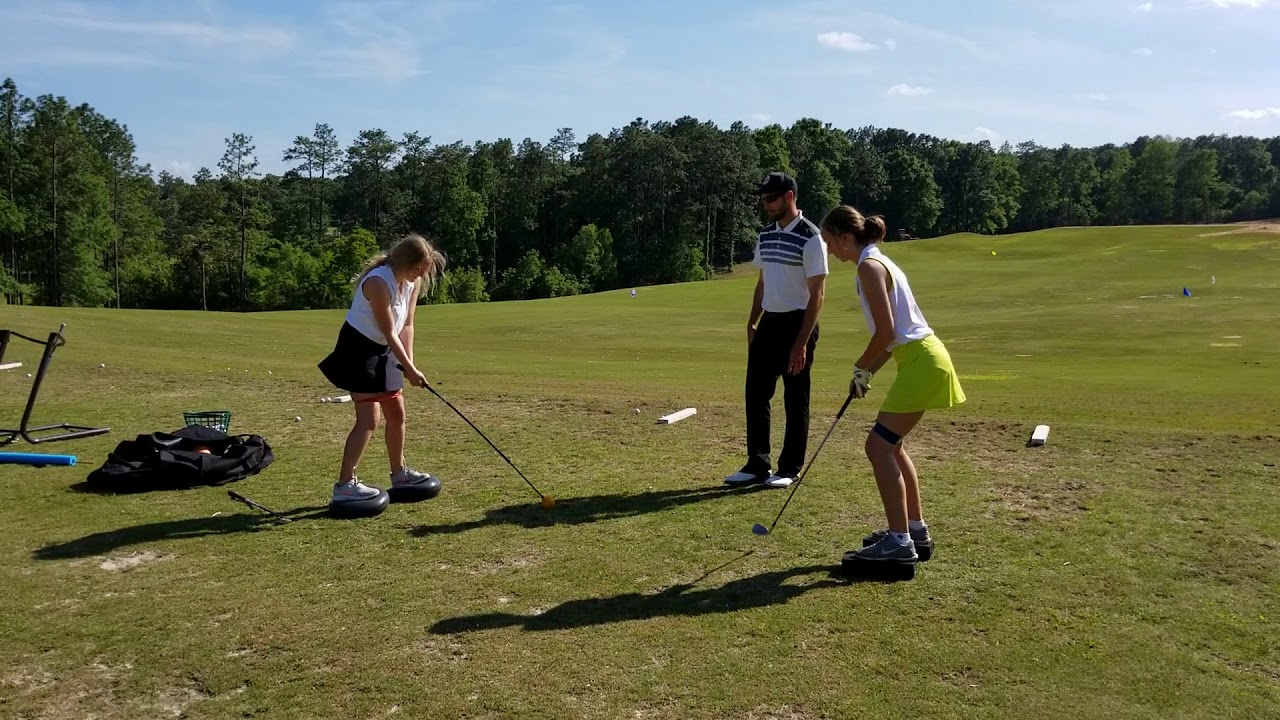 Golf Instruction Working on Balance Drills YouTube