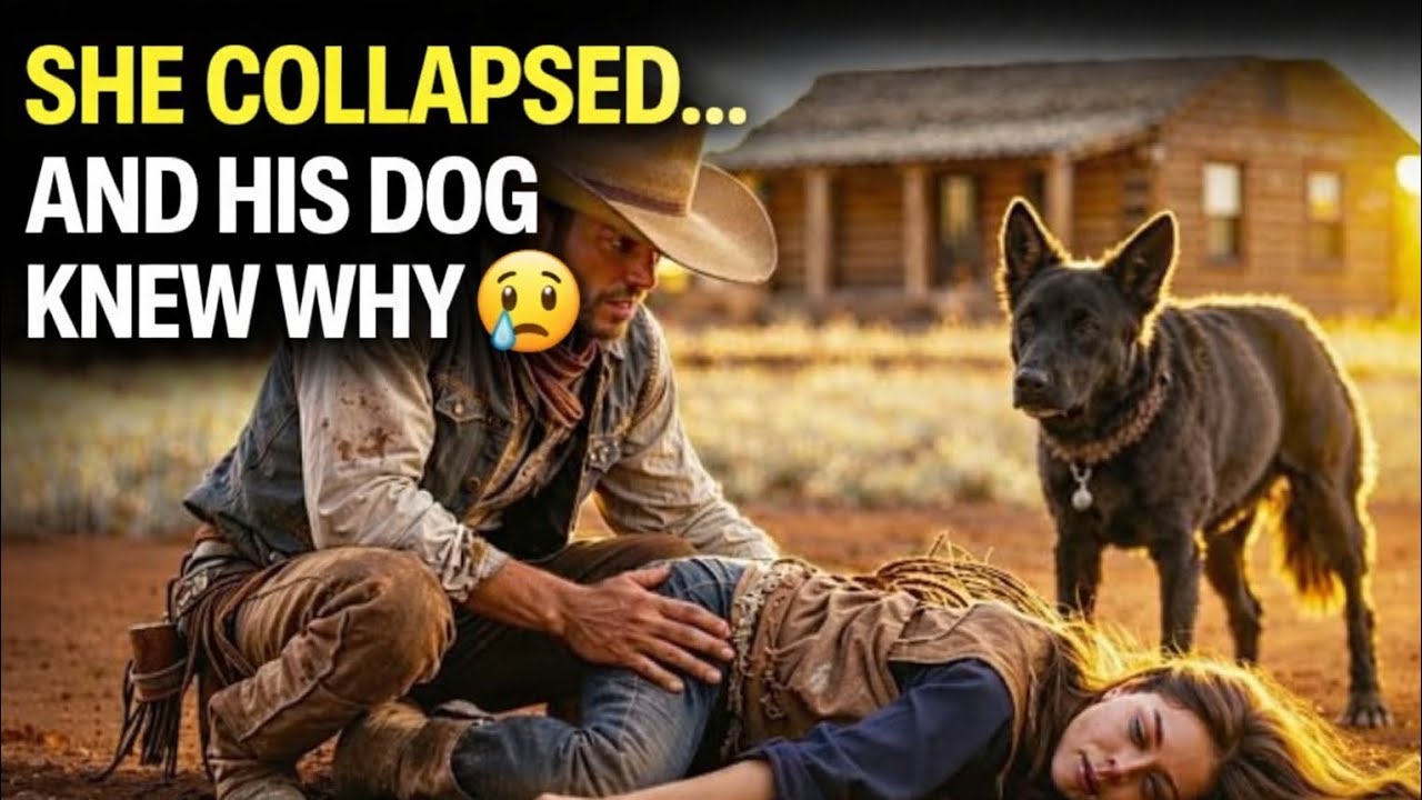 SHE COLLAPSED… AND HIS DOG KNEW WHY 😢 | An Emotional Story You’ll Never Forget