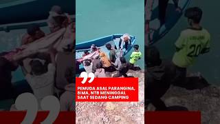 Terpeleset Pemuda Asal Parangina Ntb Diduga Terpeleset Saat Sedang Cdaning pendaki bima ntb