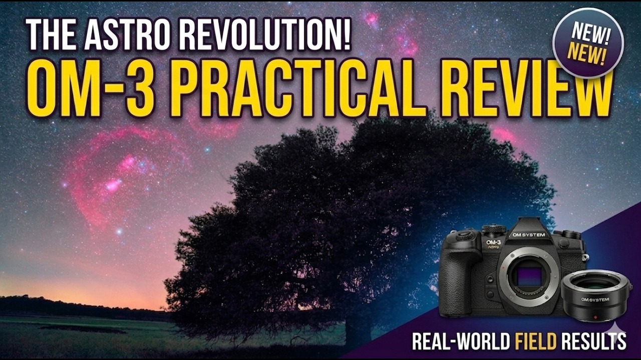 OM-3 Astro: The BEST Astrophotography Camera? (Real Field Test) - YouTube