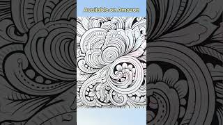 Paisley: Coloring Book for Adults available on Amazon #amazon #paisley #pattern #giftideas