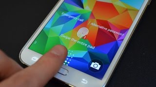 Samsung GALAXY S5: Fingerprint Scanner - Fingerprint Reader | ForumWiedzy screenshot 2