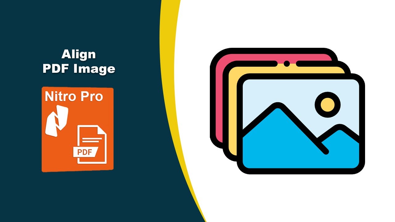 How to Position and Align Images in a PDF File in Nitro Pro PDF Editor ...