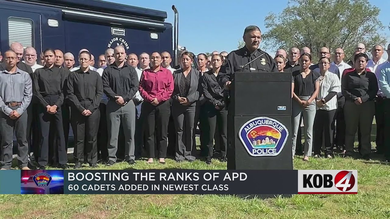 Albuquerque police academy 60 new cadets YouTube